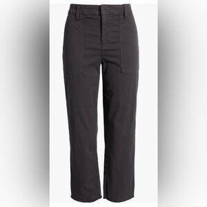 Frank & Eileen Blackstone Utility Pant - Dark Gray Cropped